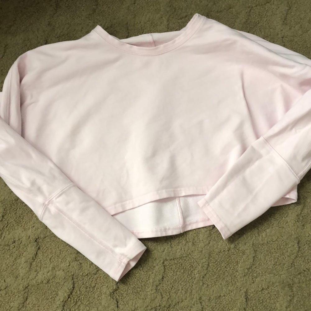 Lululemon cropped sweatshirt size 2/4